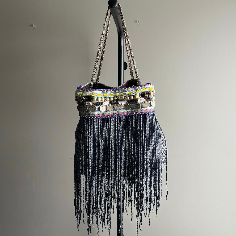 Elliott Mann WOW bag Purse Gray Charcoal Handmade